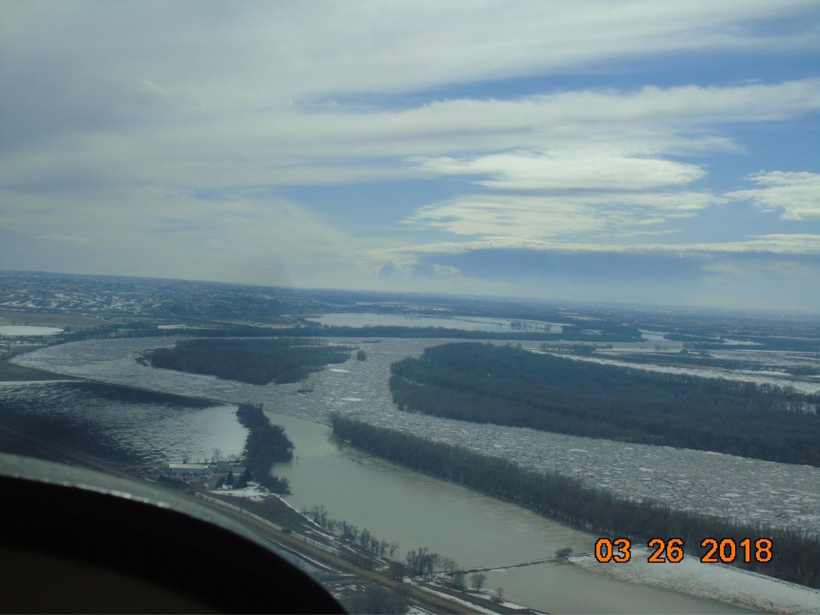 Savage ice jam
